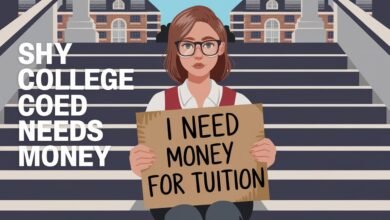Shy College Coed Needs Money